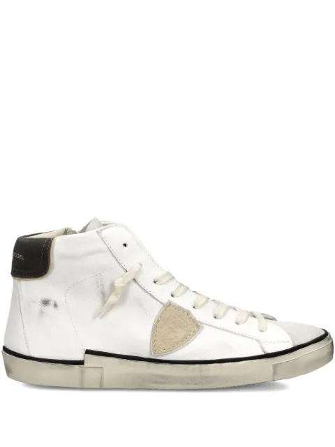 Philippe Model Paris Prsx high-top leather sneakers White PRHUVVB2