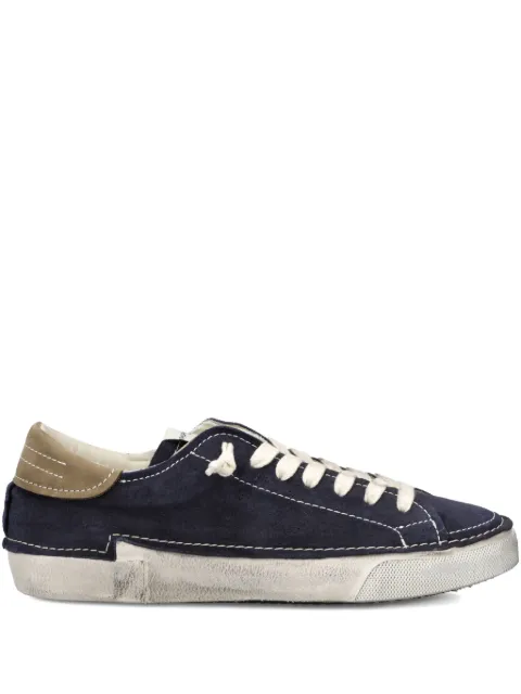 Philippe Model Paris suede low-top sneakers Blue PRLUDG04