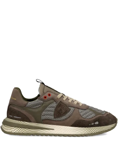 Philippe Model Paris mesh-panelled running sneakers Brown OYLUNR03