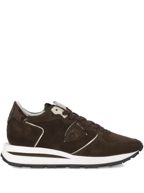 Philippe Model Paris suede lace-up sneakers Brown TKLDDM15