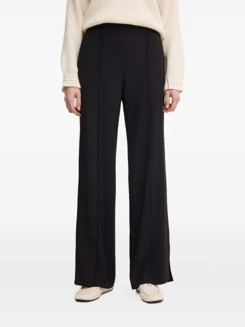 Liviana Conti seam-detail trousers Black F4WS46