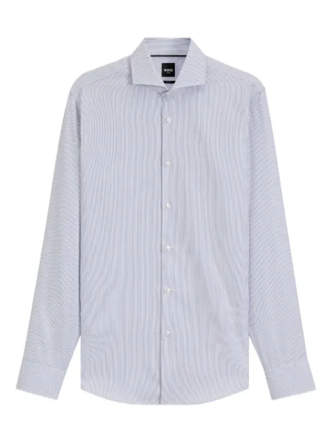 BOSS patterned shirt Blue 50545945