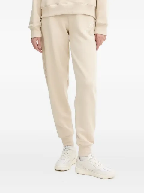 Armani Exchange logo-detail track pants Neutrals XW000158AF1