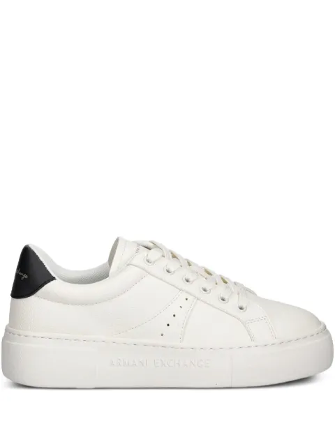Armani Exchange platform sneakers White XDX179XV930
