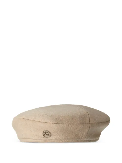 Maison Michel wool hat Neutrals 2214103002