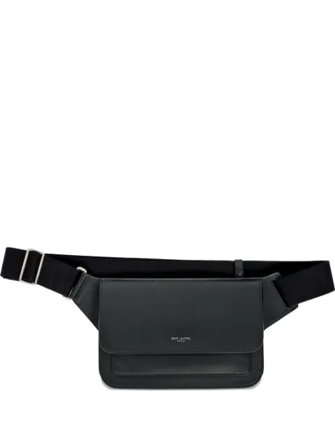 Saint Laurent Paris leather belt bag Black 823179AAEMZ