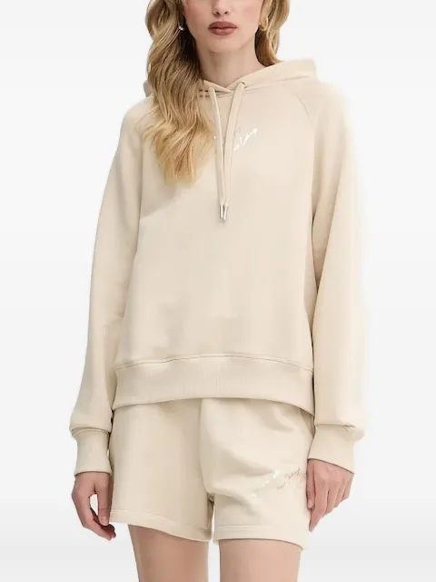 Armani Exchange raglan-sleeve hoodie Neutrals XW000157AF1