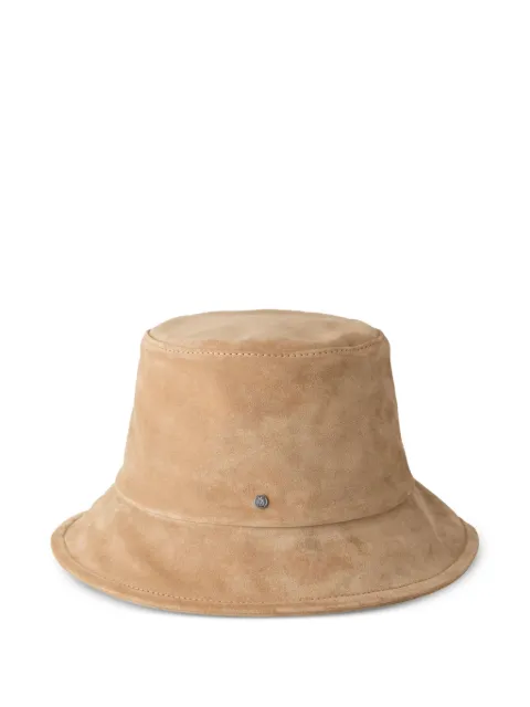 Maison Michel suede bucket hat Brown 2193019001