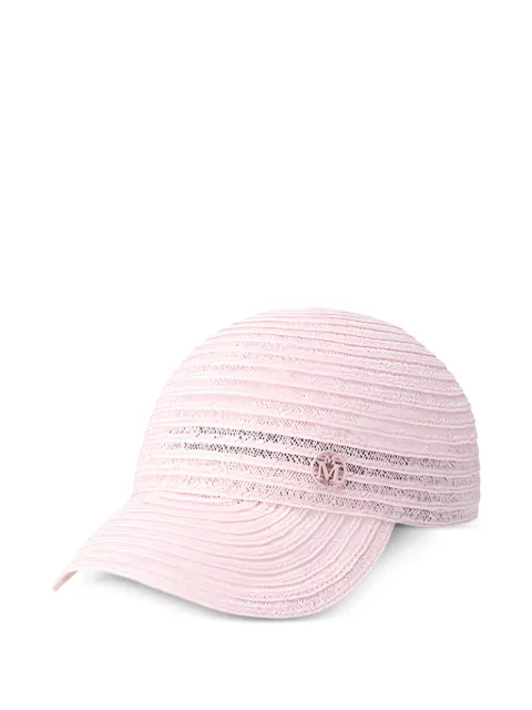 Maison Michel Tiger cap Pink 1068029002