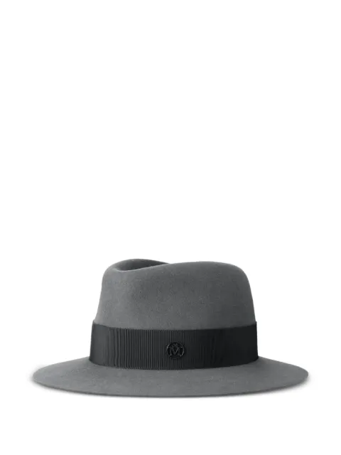 Maison Michel Virginie fedora hat Grey 1003176001
