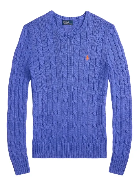 Polo Ralph Lauren cable-knit cotton sweater Blue 211971869017