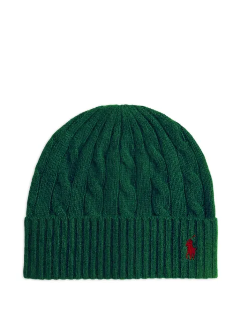 Polo Ralph Lauren cable-knit beanie Green 455981442005