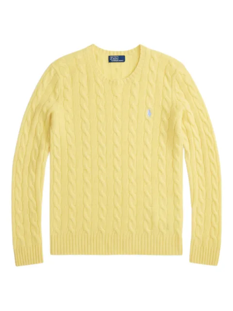 Polo Ralph Lauren cable-knit sweater Yellow 211971865007