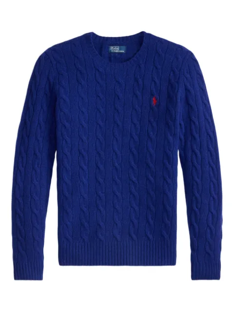 Polo Ralph Lauren cable-knit wool pullover Blue 211971865012