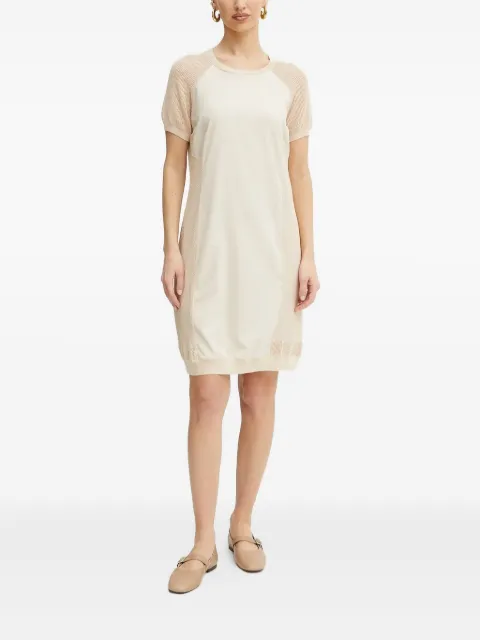 LIU JO raglan-sleeve mini dress White TA5073T2900