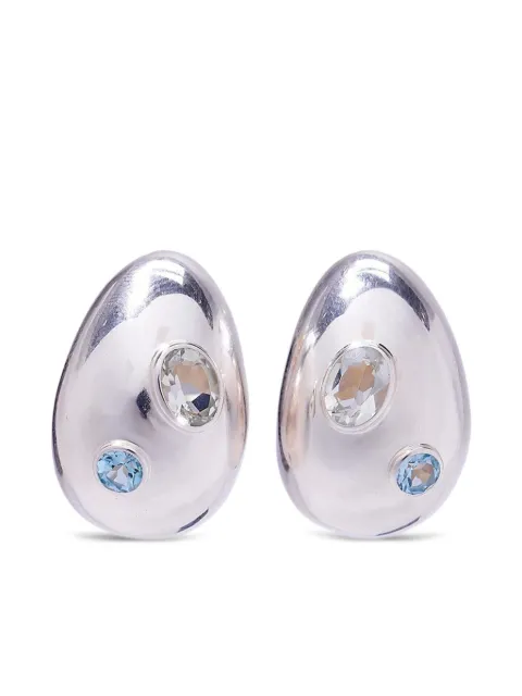 Lizzie Fortunato Arp earrings Silver FW23E008
