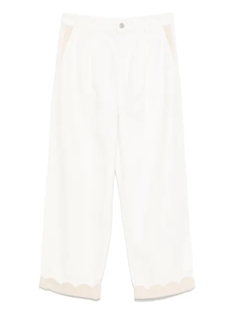 Stella Nova wide-leg jeans White WD516051