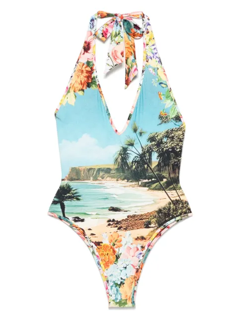Camilla Bathing Bombshell swimsuit Blue 00035605