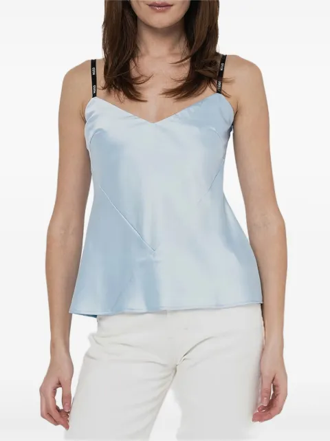 BOSS v-neck top Blue 50489208451