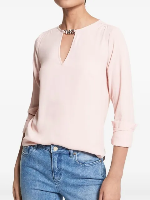 Michael Michael Kors long sleeve blouse Pink MS240BJ4ME696
