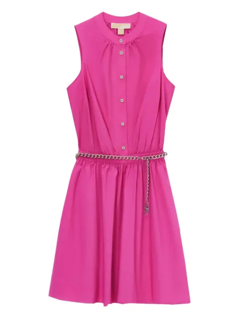 Michael Michael Kors cotton belted dress Pink MS482EDF4C663