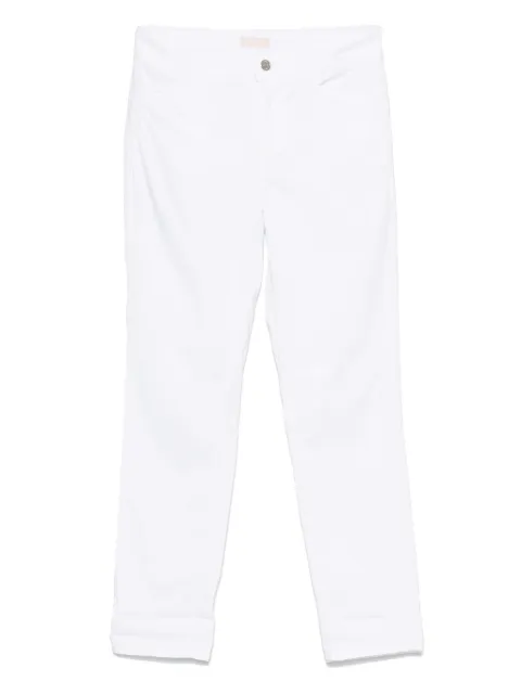 LIU JO logo-embellished trousers White WA5417T4810