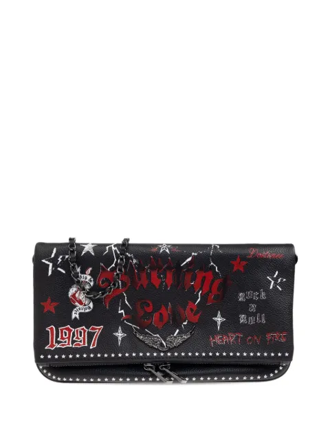 Zadig&Voltaire Rock Punk clutch bag Black LWBA04029