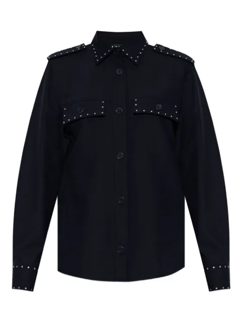 Zadig&Voltaire stud-embellished shirt Black WWSH02252