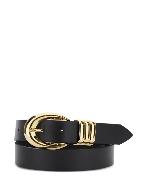 Federica Tosi Emily leather belt Black FTI25CT03