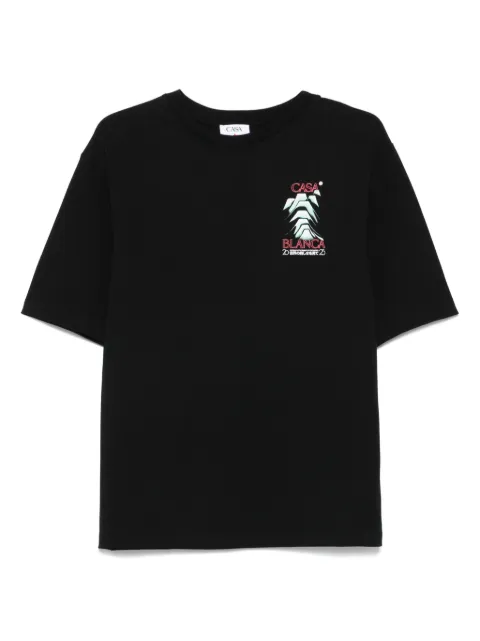 Casablanca Frosty Mountain T-shirt Black MPF25JTS044