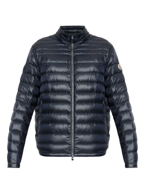 Moncler padded zip-up jacket Blue K20911A00103597YG