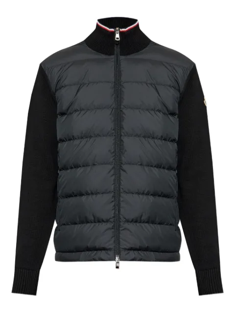 Moncler panelled cardigan Black K20919B00003M1367