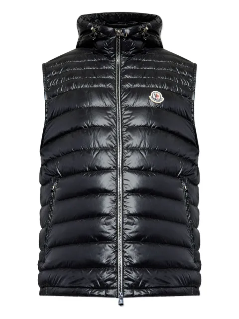 Moncler Orant hooded down vest Black K20911A00104597YG