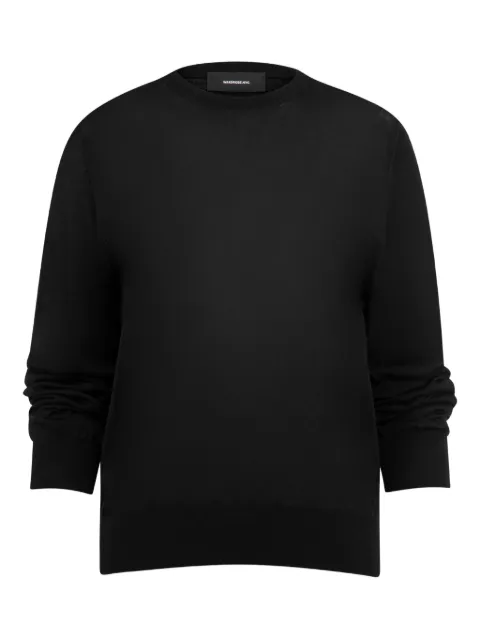 WARDROBE.NYC fine-knit jumper Black W1114R20KN