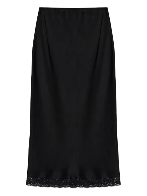 Victoria Beckham lace-trimmed pencil skirt Black 1325WSK006458A