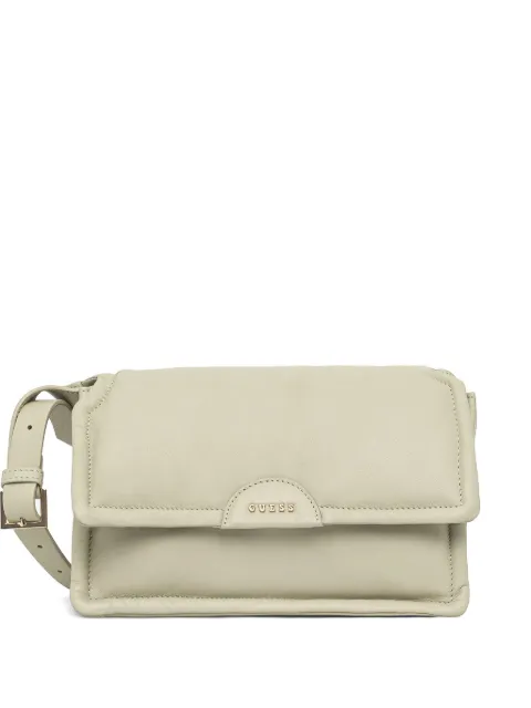 GUESS USA padded flap-closure satchel bag Green HWSTPFL5116