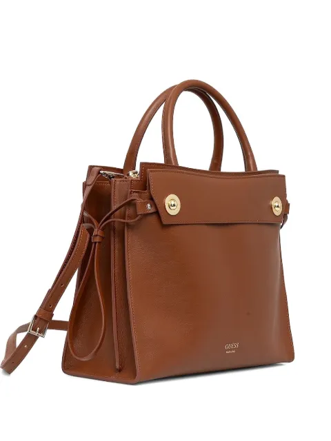 GUESS USA Bianca leather tote bag Brown HWBIAAL5117