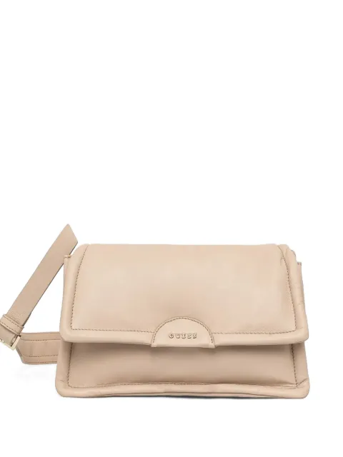 GUESS USA puffed-leather crossbody bag Neutrals HWSTPFL5116