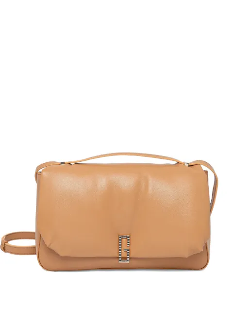 GUESS USA puffed leather satchel bag Brown HWAZAAL5215