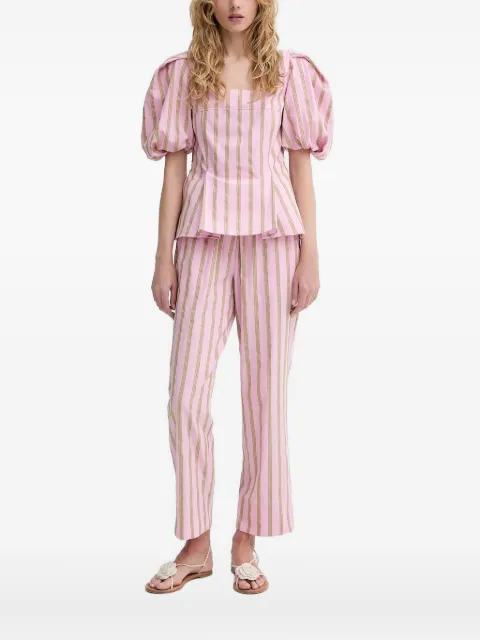Stine Goya balloon-sleeve top Pink SGSS25T0552344