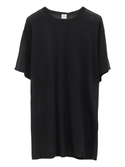 TOTEME relaxed-fit t-shirt Black 253WRT0531YA0079001
