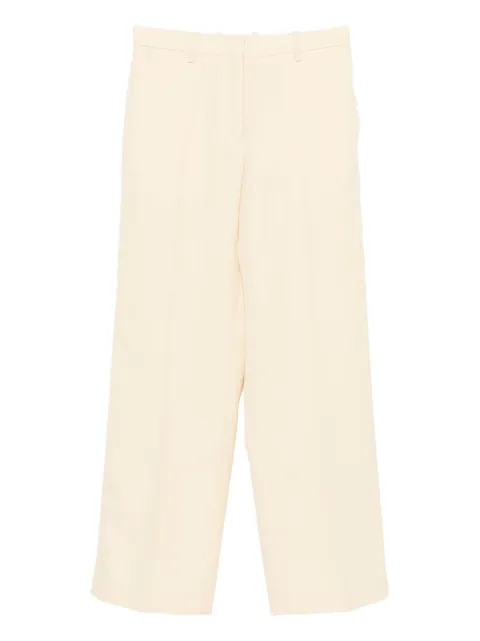 Jil Sander high-waisted wool trousers Neutrals J02KA0347J40002
