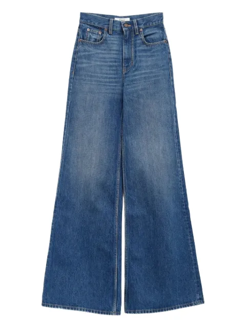 Chloé wide-leg denim jeans Blue CH25ADP42251
