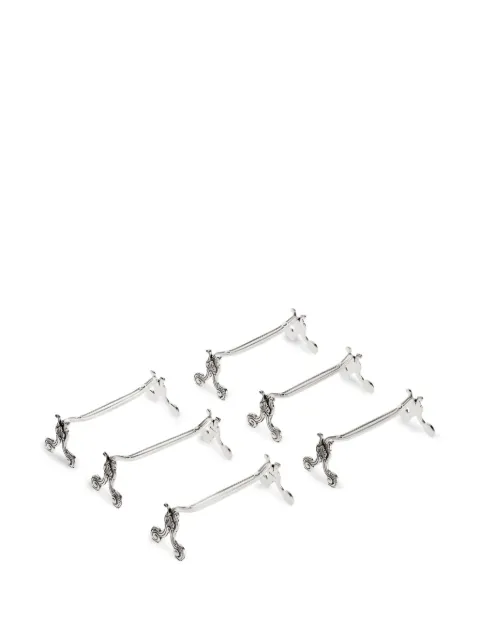 Christofle Louis XIV Coquille knife rests (set of six) Silver 3570660512818