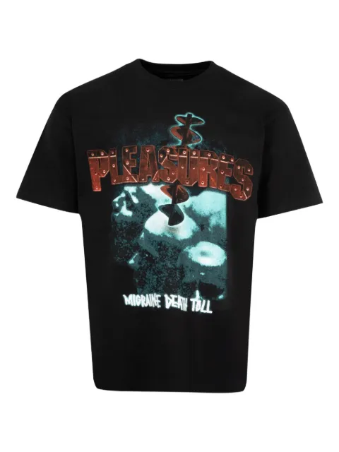 Pleasures Migraine T-shirt Black P25SU056