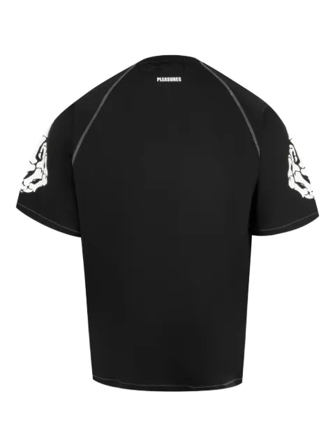 Pleasures Pollution graphic print T-shirt Black P25SU016