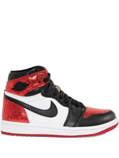 Jordan Air Jordan 1 Retro high-top leather sneakers Red FD2596602