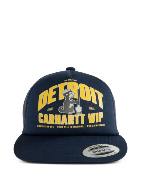 Carhartt WIP Underground graphic-print snapback cap Blue I034746