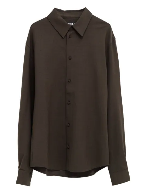 Jacquemus button-down shirt Green SHM00550AW00670