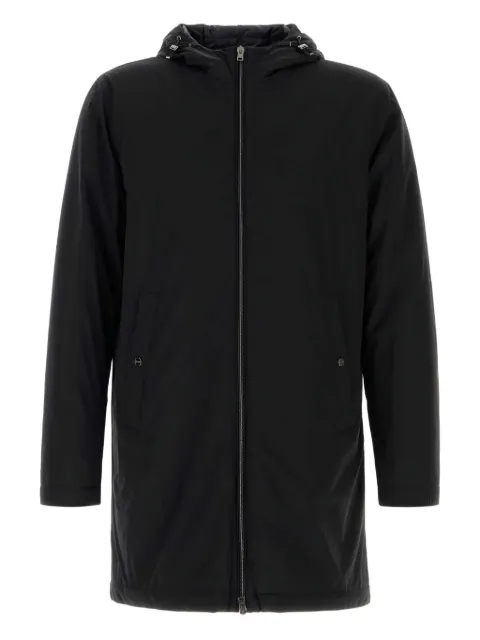 Herno hooded long coat Black PA00030UR12387SZ